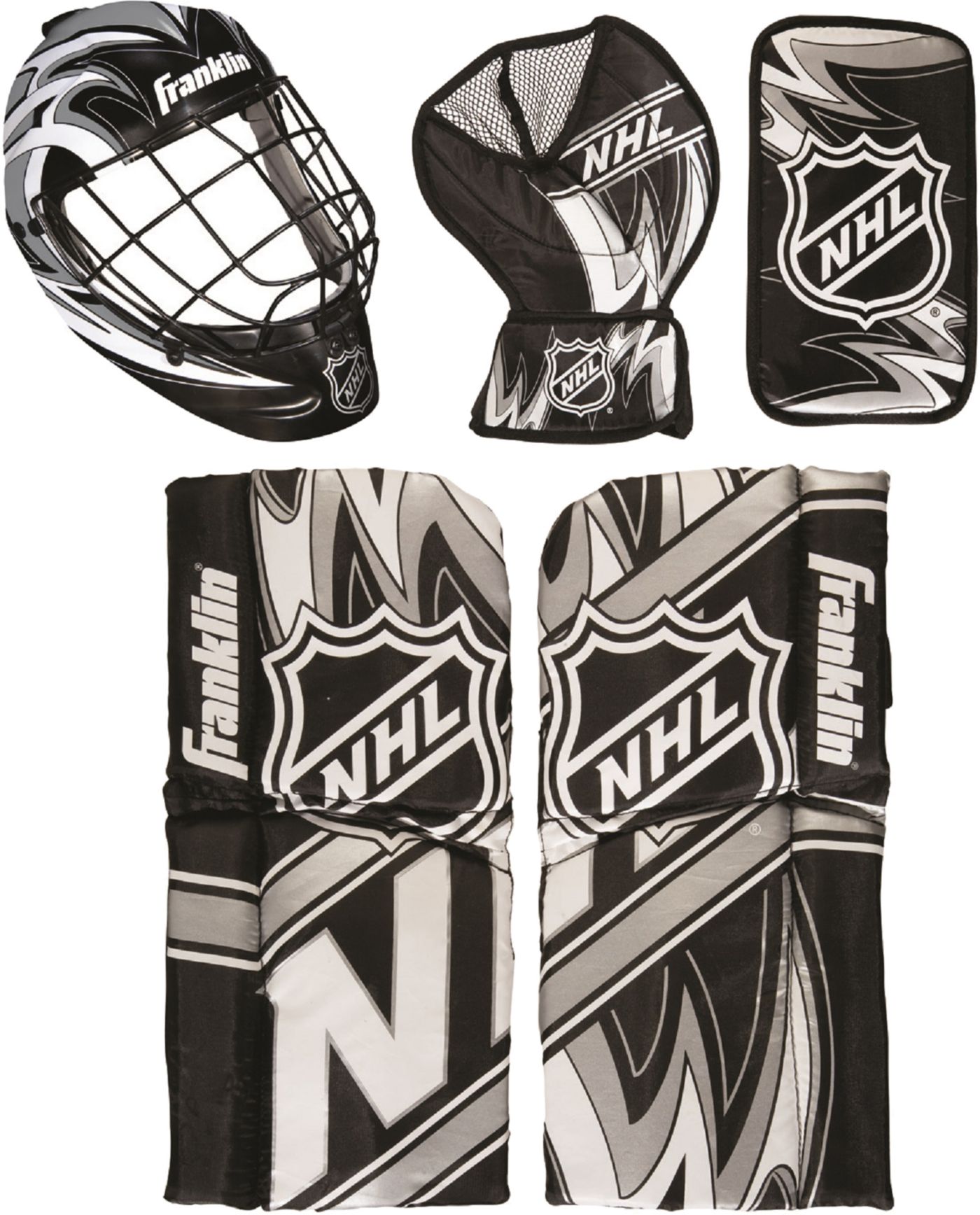 Franklin NHL Mini Hockey Goalie Equipment and Mask Set DICK'S