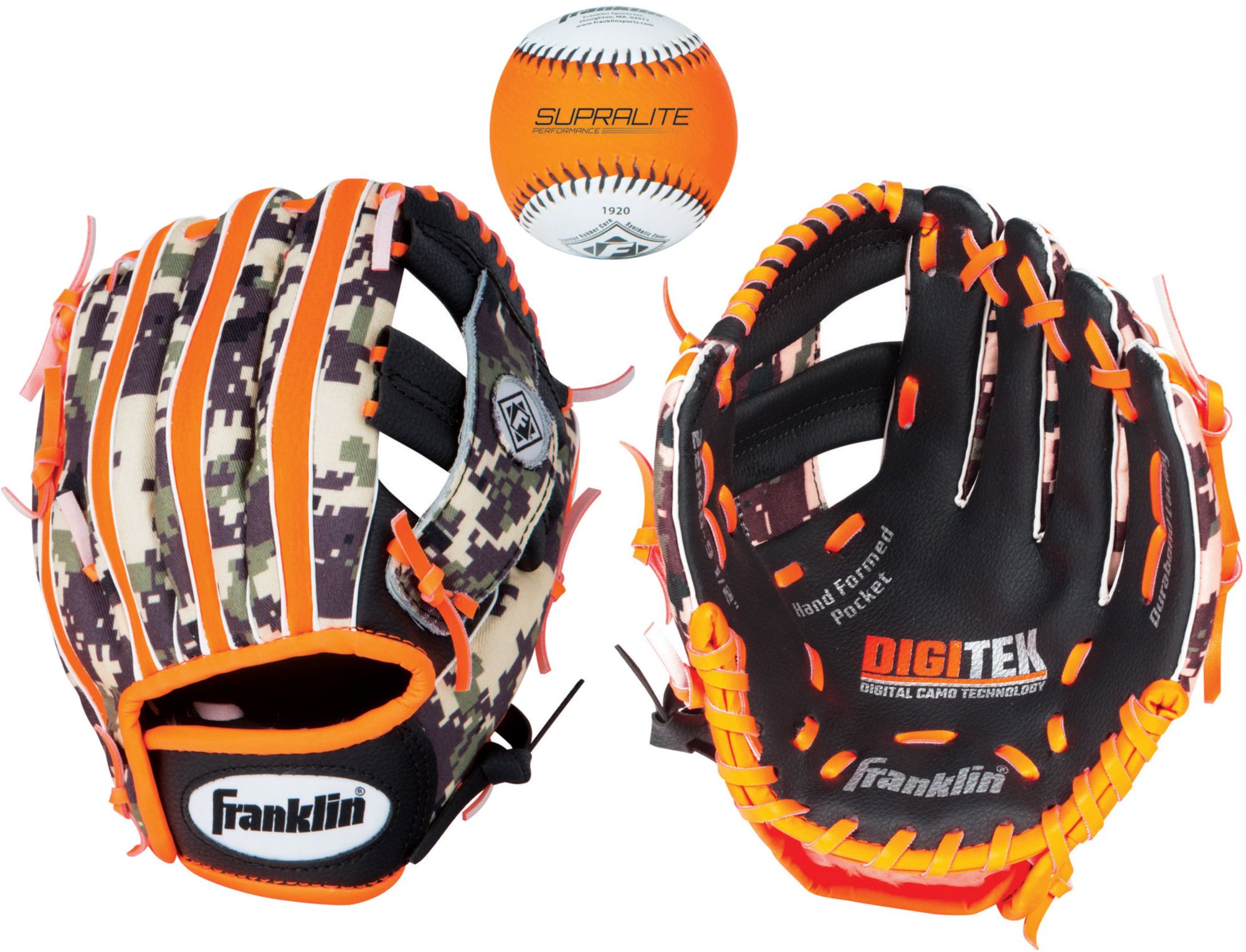 Franklin 9.5” RTP Tee Ball Performance Glove w/ Ball