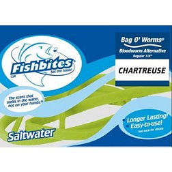 Fishbites Bag O' Worms Saltwater Bait - Bloodworm Scent