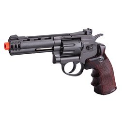 Game Face GF600 8 Shot Revolver Airsoft Gun – Black