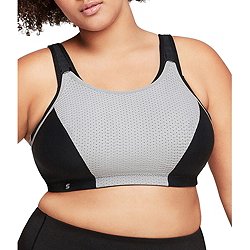  Womens Sports Bra Front Adjustable High Impact