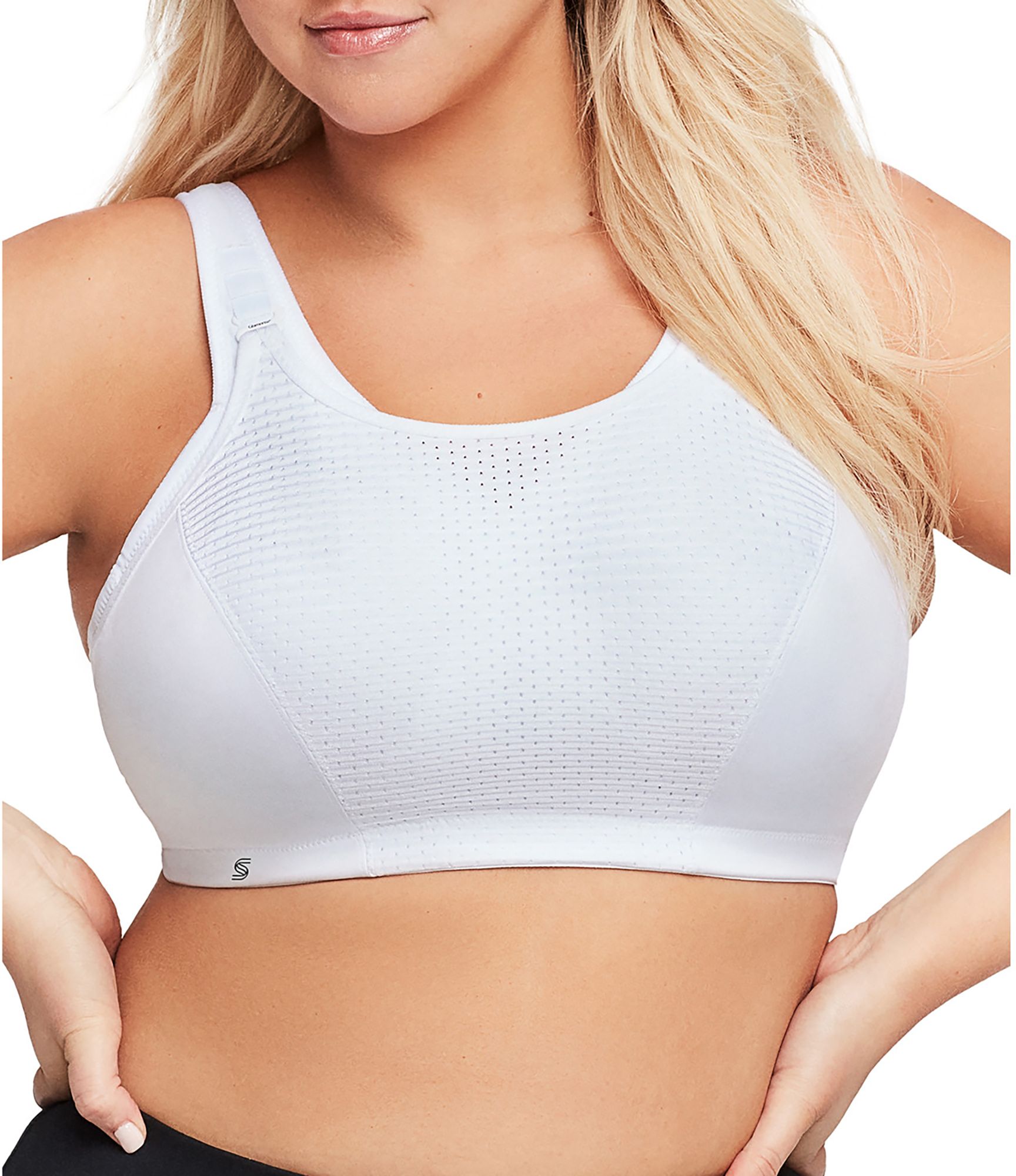 Glamorise Women's Double Layer Custom Control B/G Sports Bra