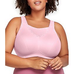 Delivery in 3 Days] POVEREN M-2XL Women Bra Sport Breathable Hollow Out Bras  Padded Bra Plus Size Wireless Push up