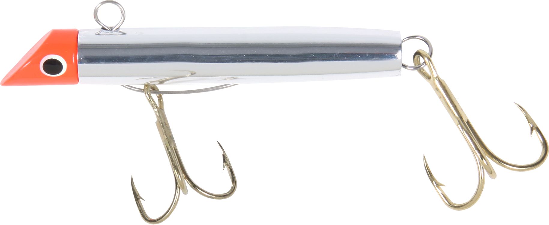 Sea Striker Got Cha 300 Series Plug Lures w/ Gold Hooks, Red/Chrome | Holiday Gift
