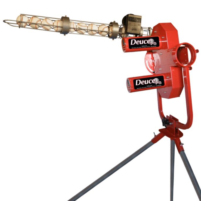 Heater Deuce Pitching Machine With Ball Feeder Dick S Sporting Goods