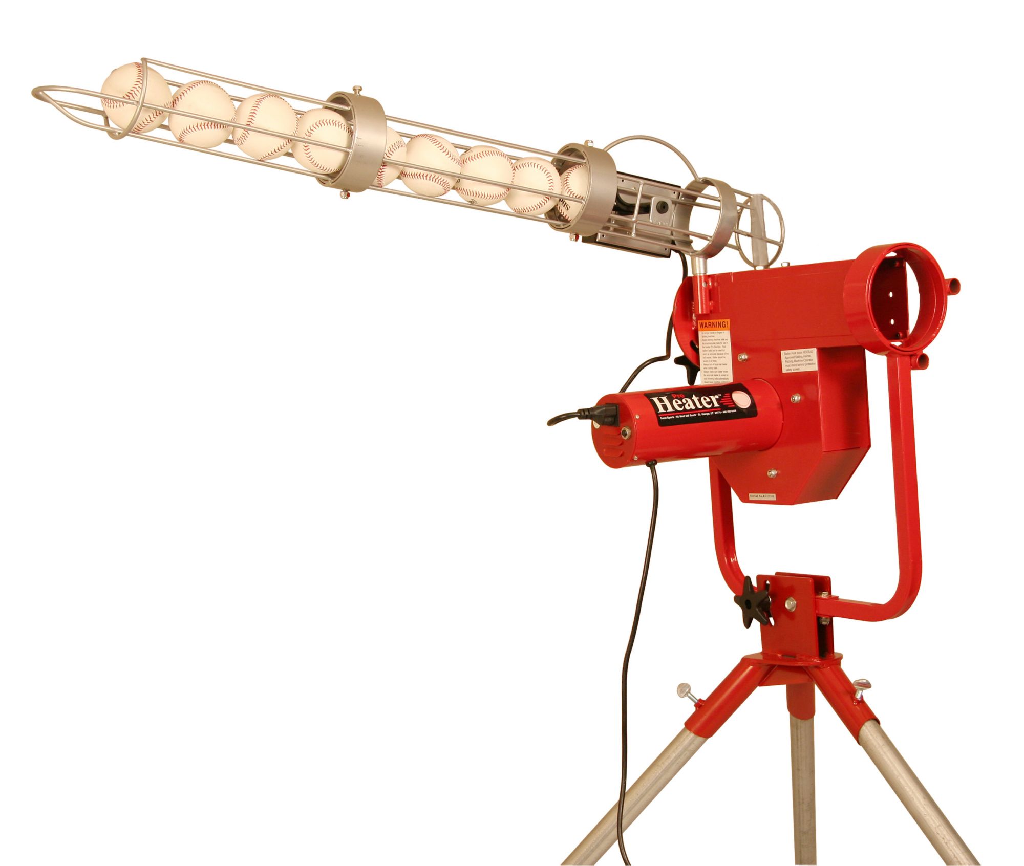 Heater Pro Baseball Pitching Machine w/ Feeder