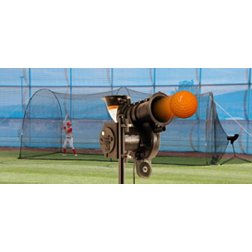 Heater PowerAlley Lite Baseball Pitching Machine & Home 20' Batting Cage