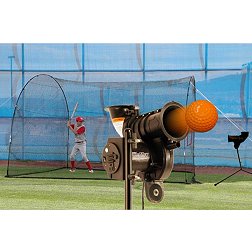 Heater PowerAlley Lite Pitching Machine & HomeRun 12” Batting Cage