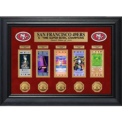 The Highland Mint San Francisco 49ers Super Bowl Ticket and Coin Collection