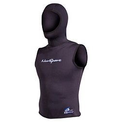 NEOSPORT Men's XSpan 5/3mm Hooded Vest
