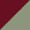 Silver/Maroon