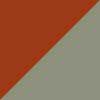 Silver/Orange