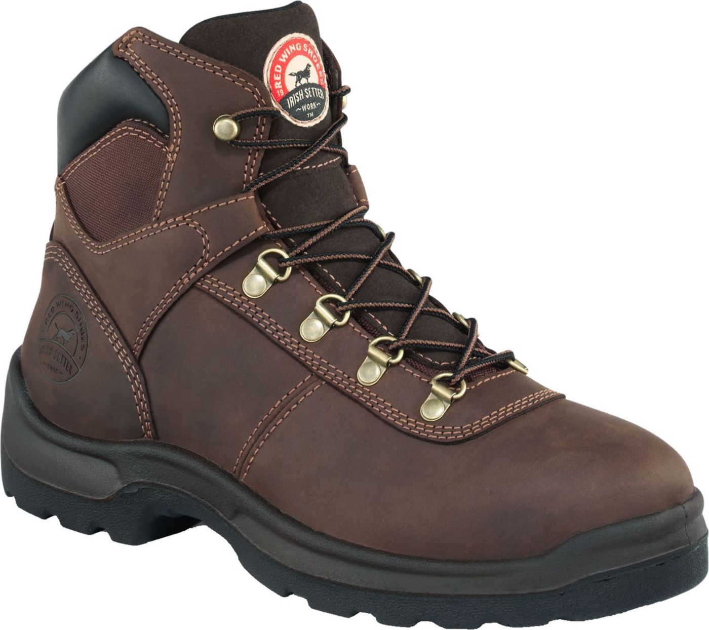 Irish Setter Men's Ely 6'' Waterproof Steel Toe Work Boots | DICK'S Sporting Goods