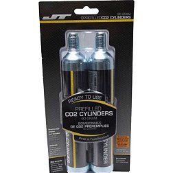 JT Paintball 90g CO2 Cylinders – 2 Pack