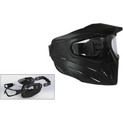JT Premise Paintball Goggle Mask with Thermal Lens, Black