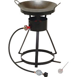 King Kooker 24” Outdoor Cooker with 18” Wok Ring Top