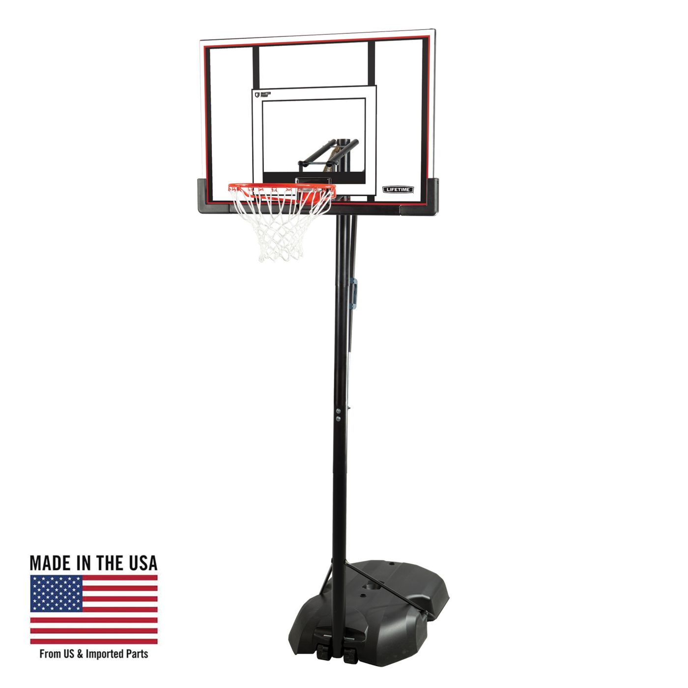 Lifetime 50" Steel-Frame Portable Basketball Hoop | DICK'S ...