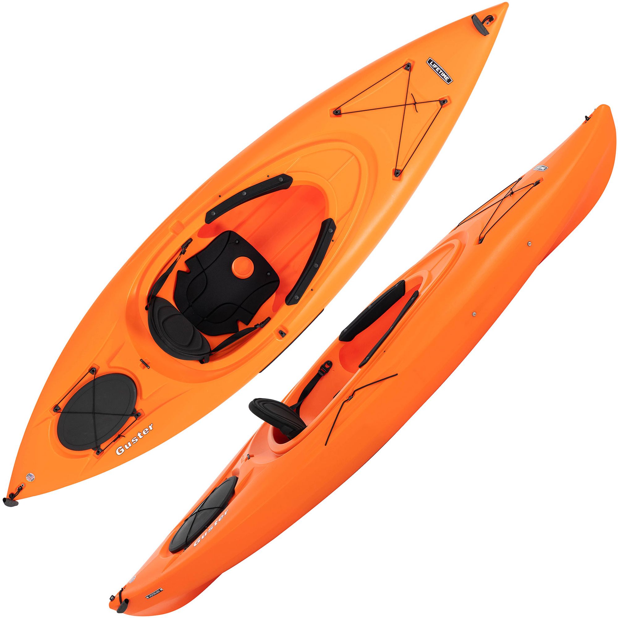 Photos - Kayak / Canoe LifeTIME Guster 100 Kayak, Orange 16LIFUGSTR10KYKXXPSK 