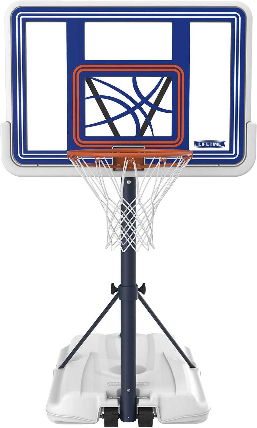 Lifetime 44'' Portable Poolside Basketball System, sand