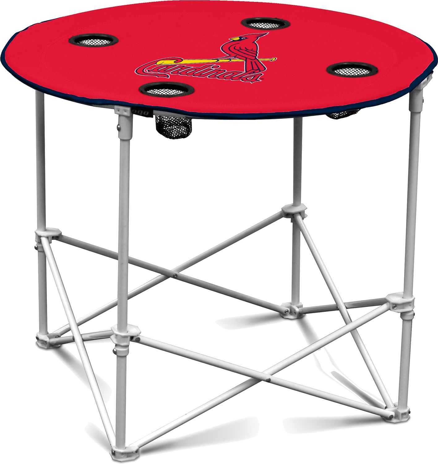 Logo Brands St. Louis Cardinals Portable Round Table