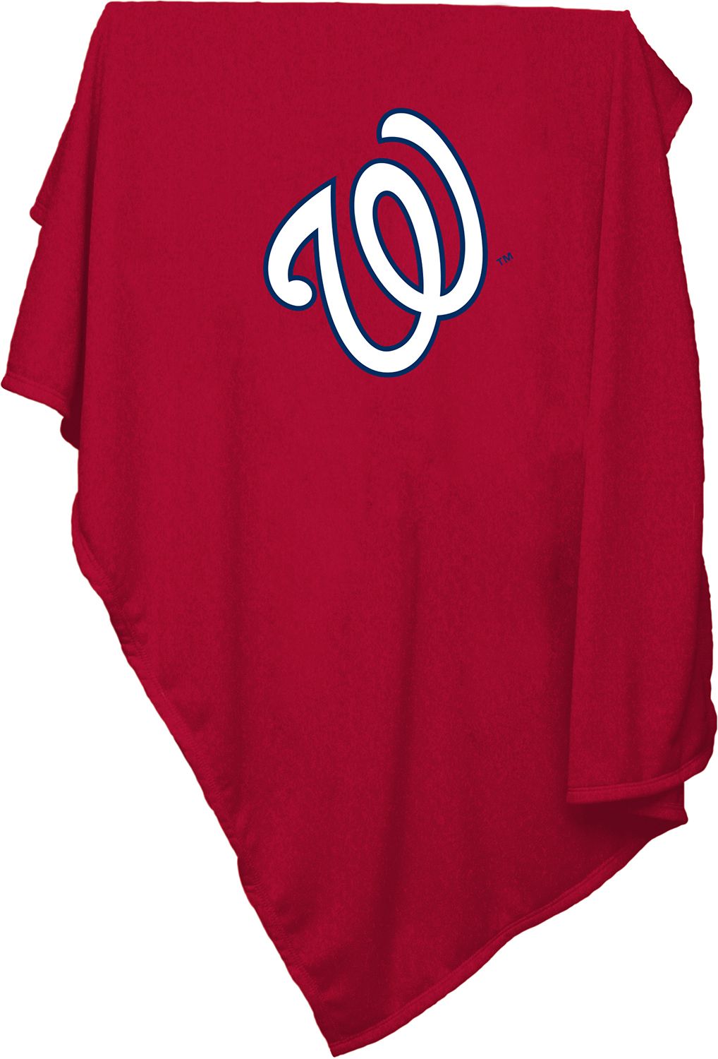 Logo Brands Washington Nationals 54'' x 84'' Sweatshirt Blanket