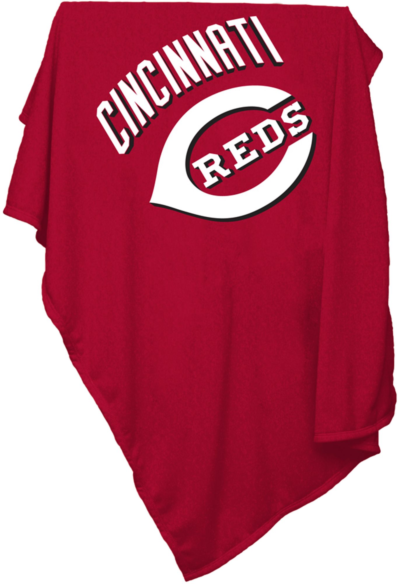 Logo Brands Cincinnati Reds 54'' x 84'' Sweatshirt Blanket