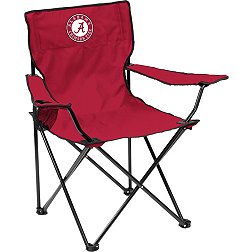 Logo Brands Alabama Crimson Tide Team-Colored Canvas Chair