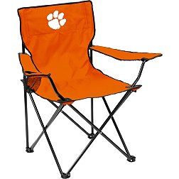 Logo Brands Clemson Tigers Team-Colored Canvas Chair