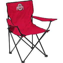 Logo Brands Ohio State Buckeyes Team-Colored Canvas Chair