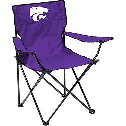 Logo Brands Kansas State Wildcats Team-Colored Canvas Chair
