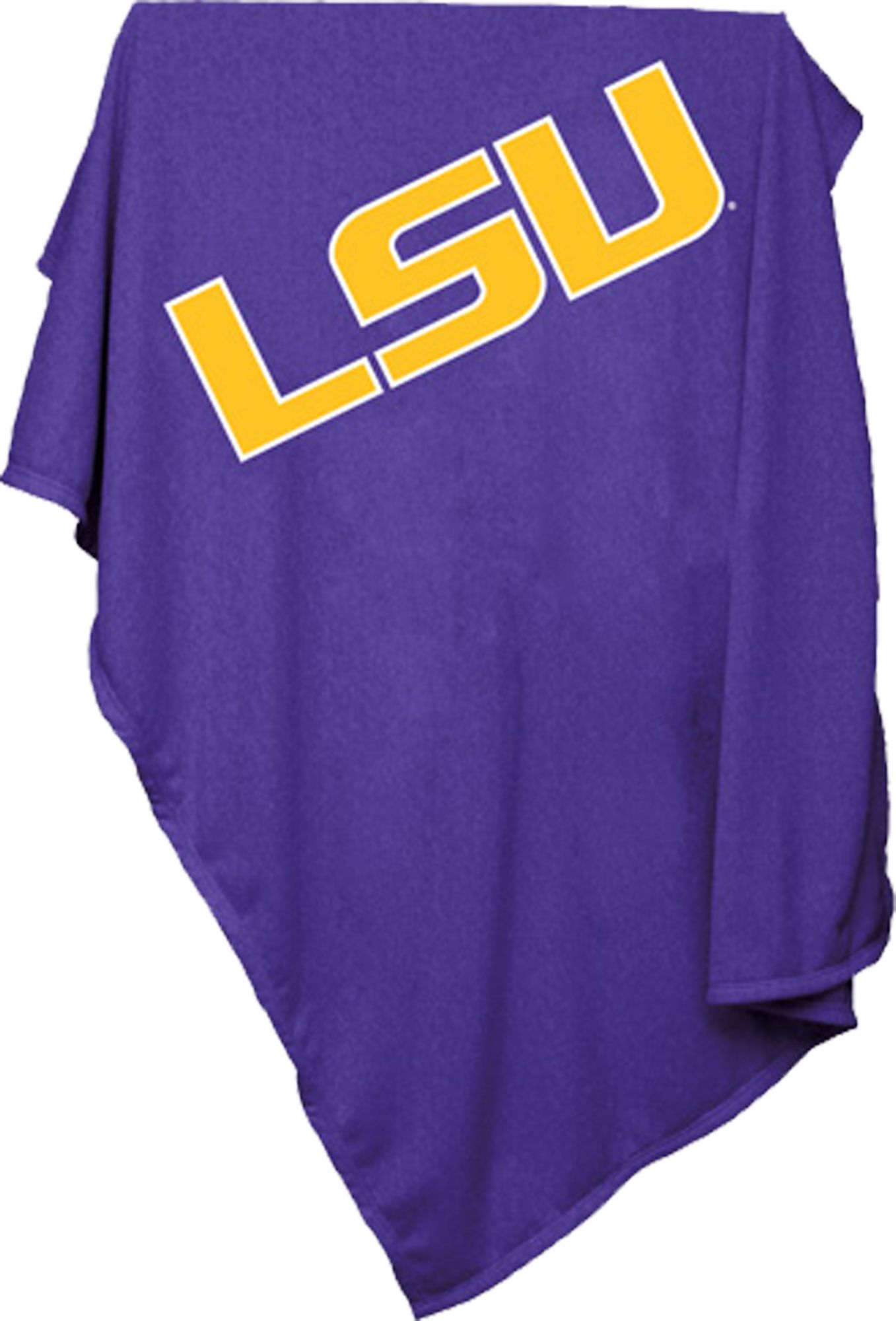 Logo Brands LSU Tigers 54'' x 84'' Sweatshirt Blanket
