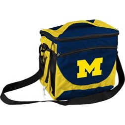 Logo Brands Michigan Wolverines 24 Can Cooler