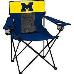 Logo Brands Michigan Wolverines Elite Chair