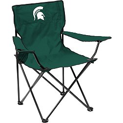 Logo Brands Michigan State Spartans Team-Colored Canvas Chair