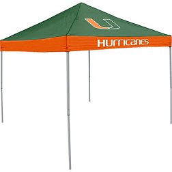 Logo Brands Miami Hurricanes Economy Canopy