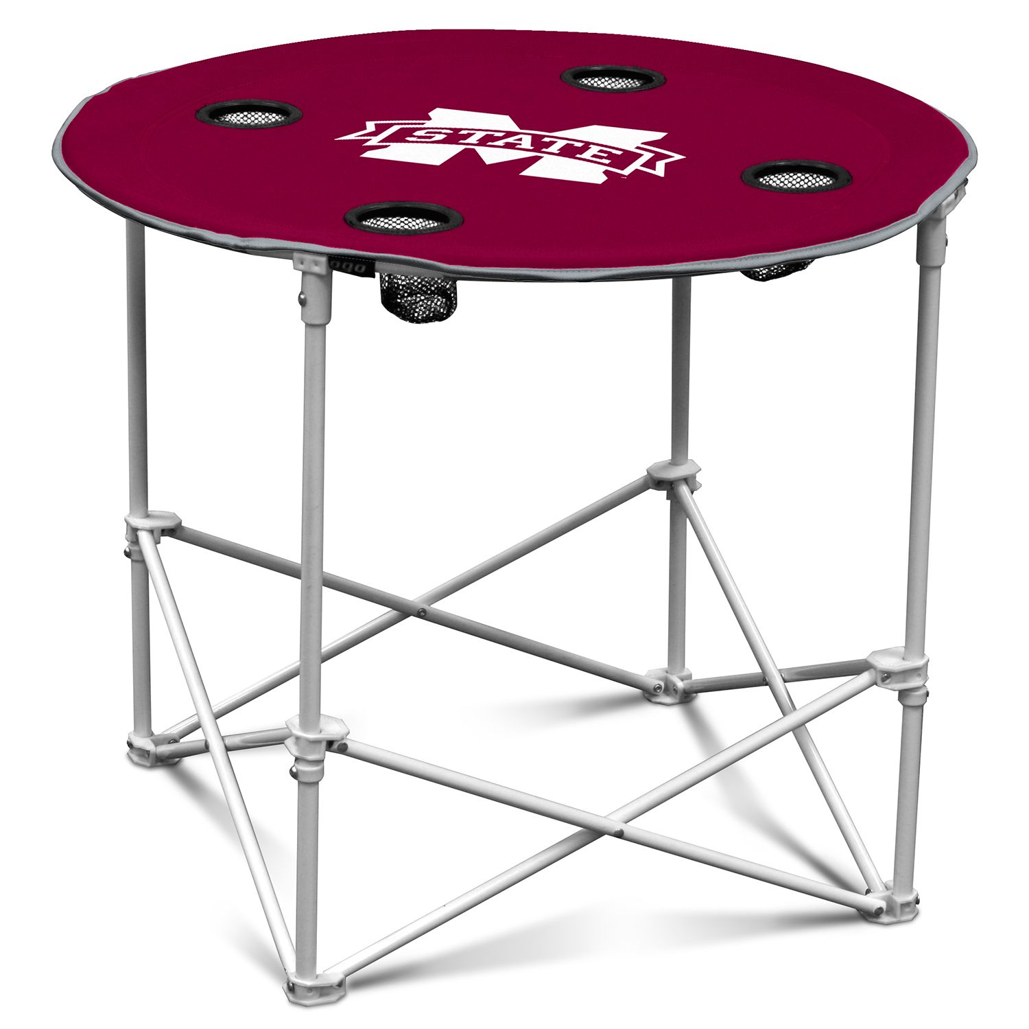 Logo Brands Mississippi State Bulldogs Portable Round Table