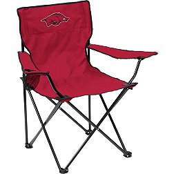 Logo Brands Arkansas Razorbacks Team-Colored Canvas Chair