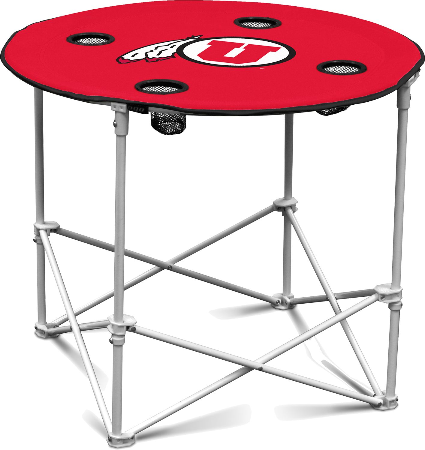 Logo Brands Utah Utes Portable Round Table