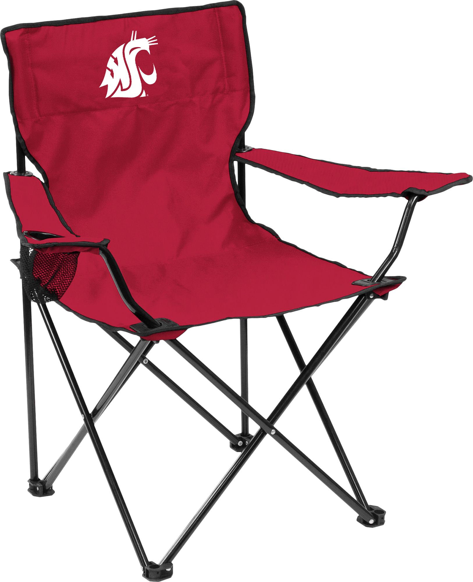 Logo Brands Washington State Cougars Team-Colored Canvas Chair