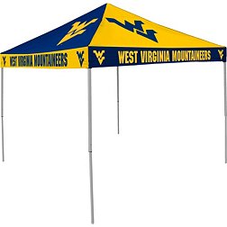 Logo Brands West Virginia Mountaineers Checkerboard Canopy