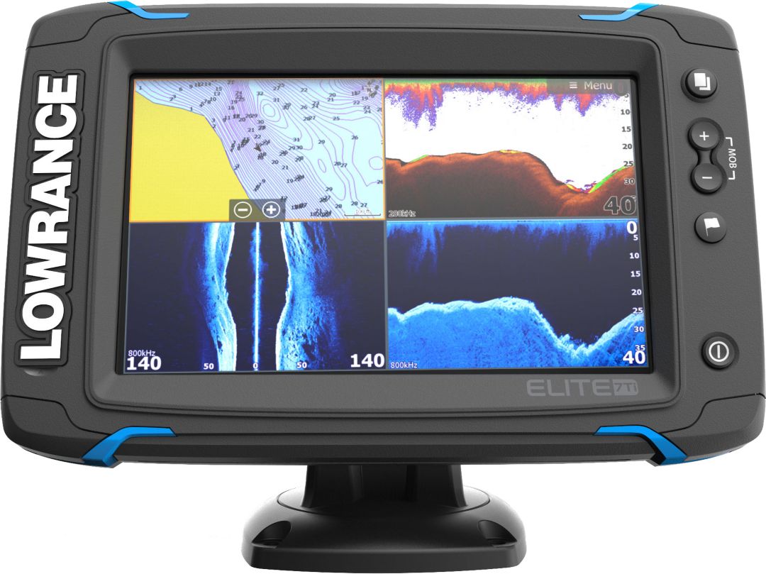 Lowrance Depth Finder >> Lowrance Elite 7 Ti Gps Fish Finder With Mid High Downscan 000 12417 001 Lowrance Depth Finder >> Lowrance Elite 7 Ti Gps Fish Finder With Mid High Downscan 000 12417 001