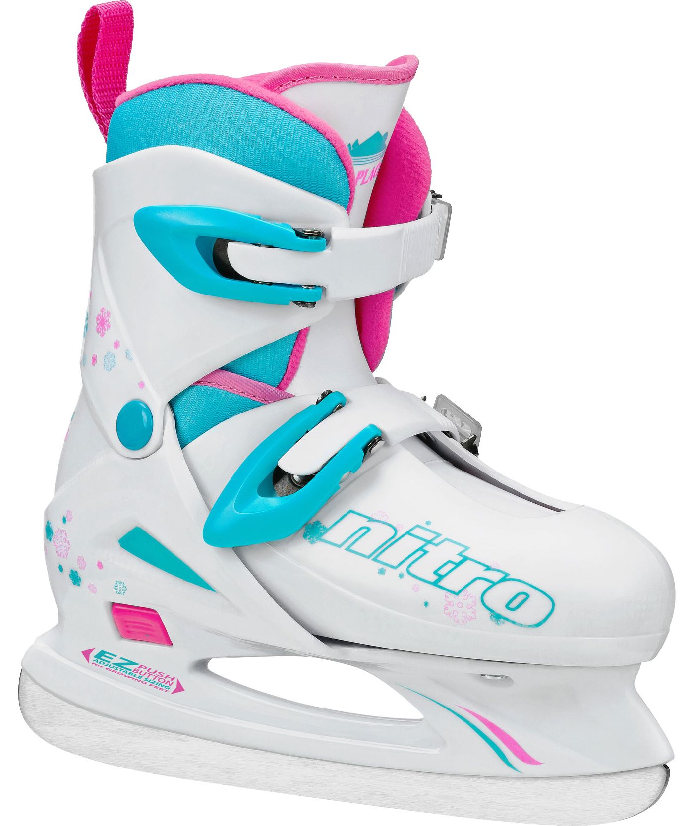 Lake Placid Girls' Nitro 8.8 Adjustable Figure Skates DICK'S Sporting