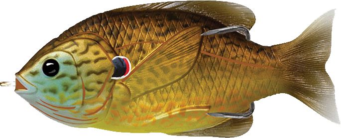 LIVETARGET Sunfish Hollow Body Soft Bait Lure
