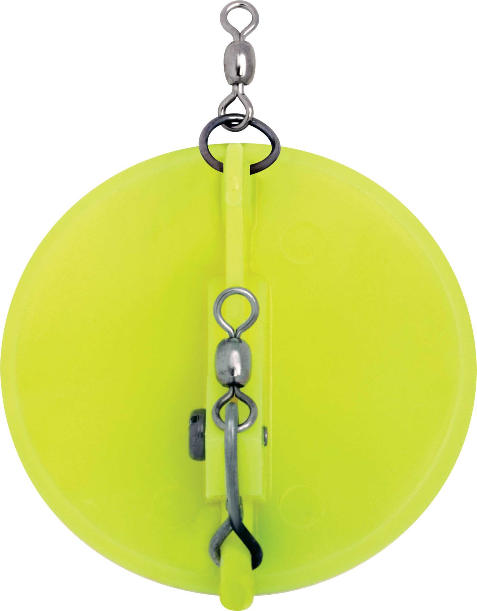 Luhr-Jensen Dipsy Diver, Chartreuse/White Bottom