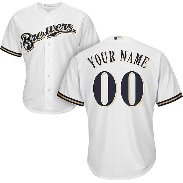 brewers personalized jersey