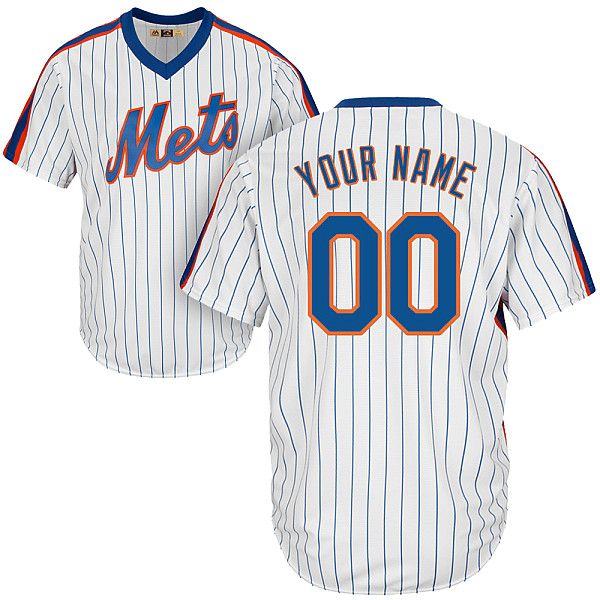 ny mets custom jersey