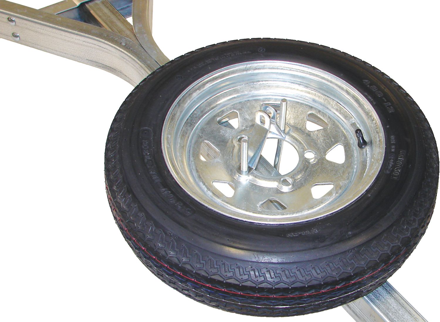 Malone Galvanized Spare Trailer Tire