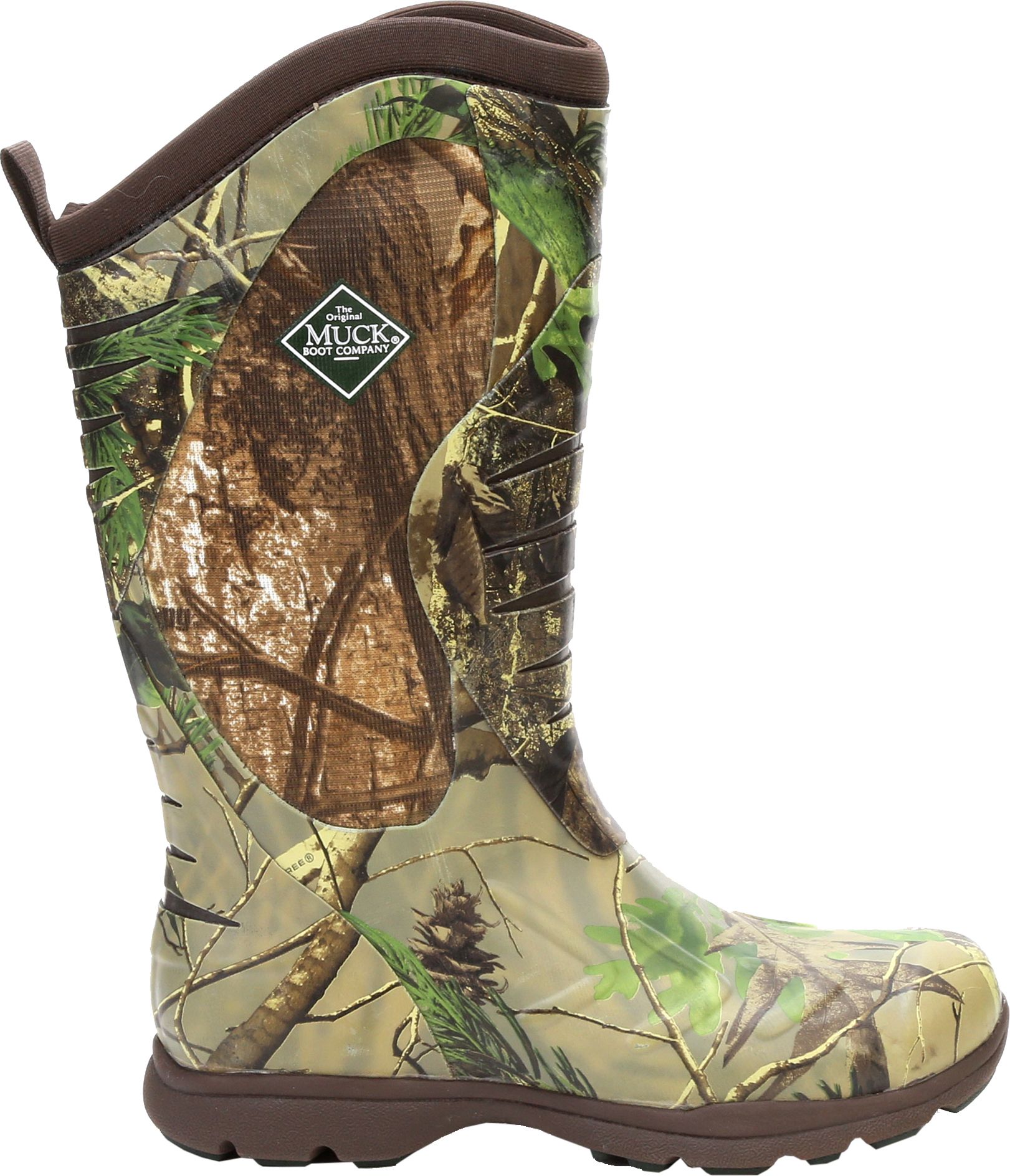 Muck Boot Men s Pursuit Stealth Cool Realtree APG Rubber Hunting Boots