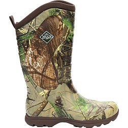 Muck Boots Men's Pursuit Stealth Cool Realtree APG Rubber Hunting Boots