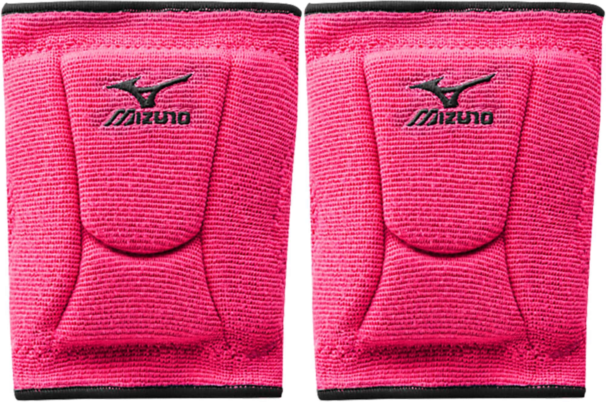 Mizuno T10 Plus Men's/Women's/Junior Unisex Slim Profile Volleyball Knee  Pads, Black